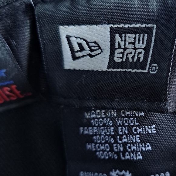 New York Yankees baseball wool 59 fifty New era fitted cap red & black 7 1/4 - Picture 16 of 16